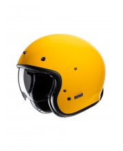 Yellow HJC V31 Plain Motorcycle Helmet at JTS Biker Clothing